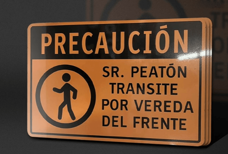 letreros corporativos y señalética de identificación visual por Grafic en Chile