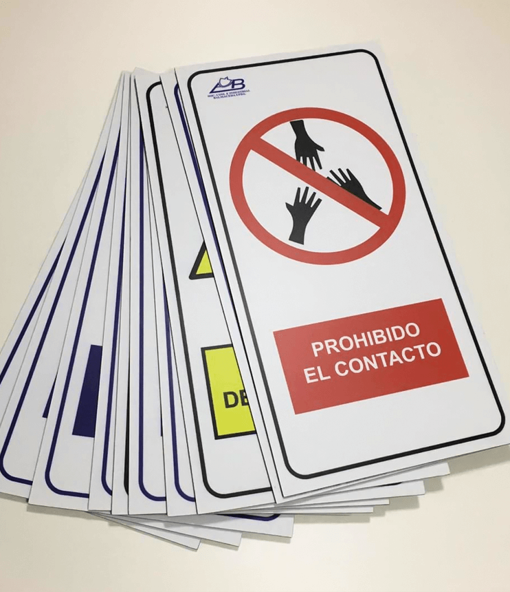 señalética de identificación visual por Grafic en Chile